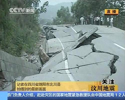 Terremoto, foto Reuters