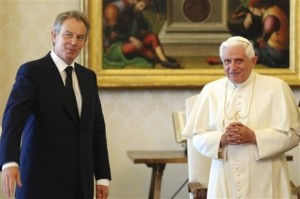 Tony Blair - Papa Benedetto XVI
