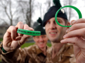 Royal Irish Regiment wristband