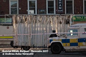 Allarme bomba in Antrim Road | © Andrea Aska Varacalli