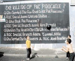 Murales per Pat Finucane