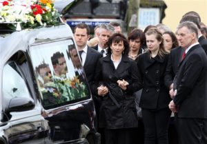 Funerale di Ronan Kerr | Ronan Kerr funeral