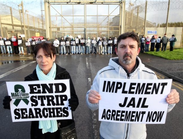 Proteste alla prigione di Maghaberry