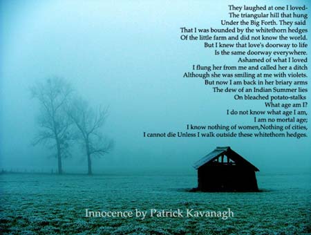 Innocence, Patrick Kavanagh