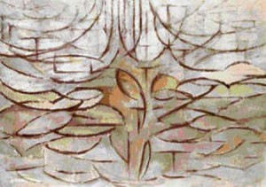 Piet Mondrian, Melo in fiore