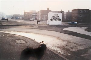 Il Free Derry Wall negli anni Settanta