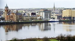 Derry, Foyle river