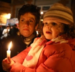 Veglia pacifica a Newry | Newry peace vigil