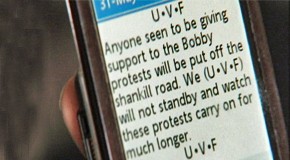 Sms da UVF | UVF text message