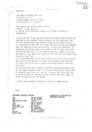 Hunger Strike 1981 - Documenti inediti