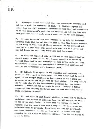 Hunger Strike 1981 - Documenti inediti
