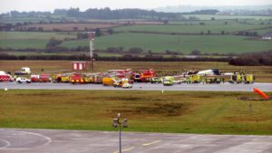 Cork: aereo cade in fase di atterraggio