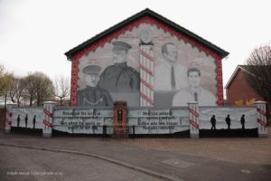 Il vecchio murales UVF