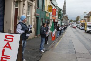 Lurgan: Manifestazione a sostego dei POW
