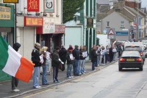 Lurgan: Manifestazione a sostego dei POW