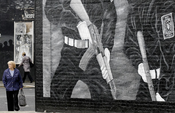 Murales lealista | Loyalist mural | UVF