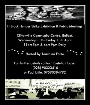 H-Block Hunger Strike Exhibition