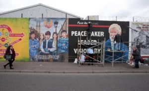 Murales per Gerry Adams, Falls Road, West Belfast | © Belfast Telegraph
