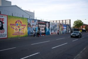 Murales per Gerry Adams, Falls Road, West Belfast | © Demotix