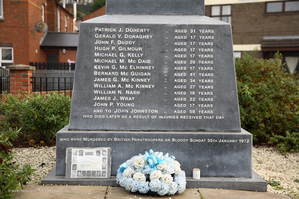 Monumento per le vittime del Bloody Sunday