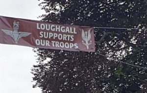 Loughgall supports our troops